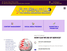 Tablet Screenshot of futurealm.com